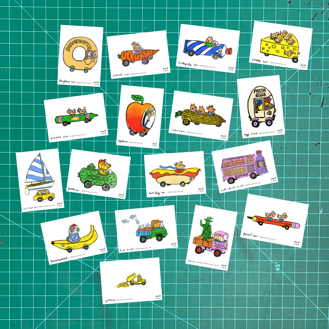 Richard Scarry Mini Print Mystery Pack