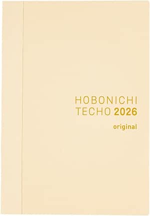 Hobonichi Techo 2026 Original Book – A6, English, Daily, January Start, Monday Start, Planner