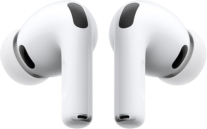 Apple AirPods Pro 3 Wireless Earbuds, Active Noise Cancellation, Live Translation, Heart Rate Sensing, Hearing Aid Feature, Bluetooth Headphones, Spatial Audio, High-Fidelity Sound, USB-C Charging