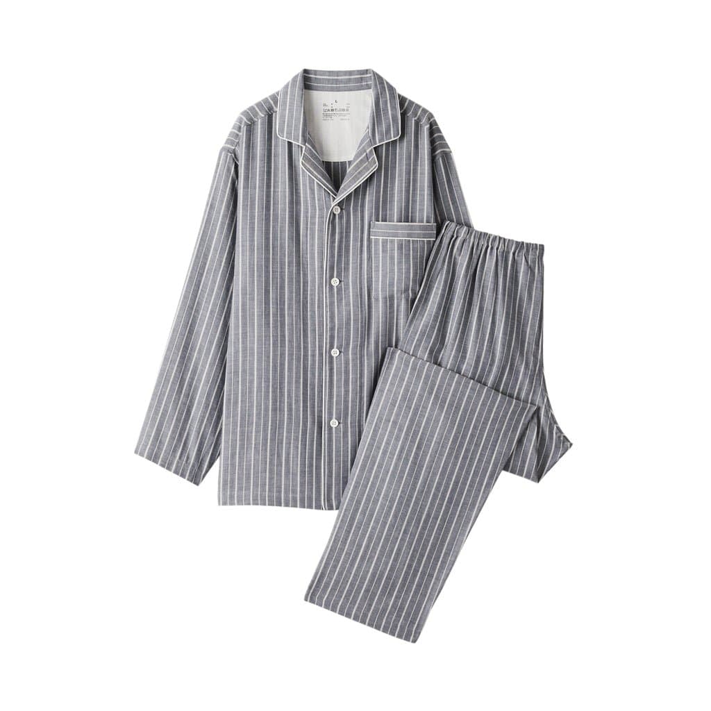 Side Seamless Double Gauze Pajamas