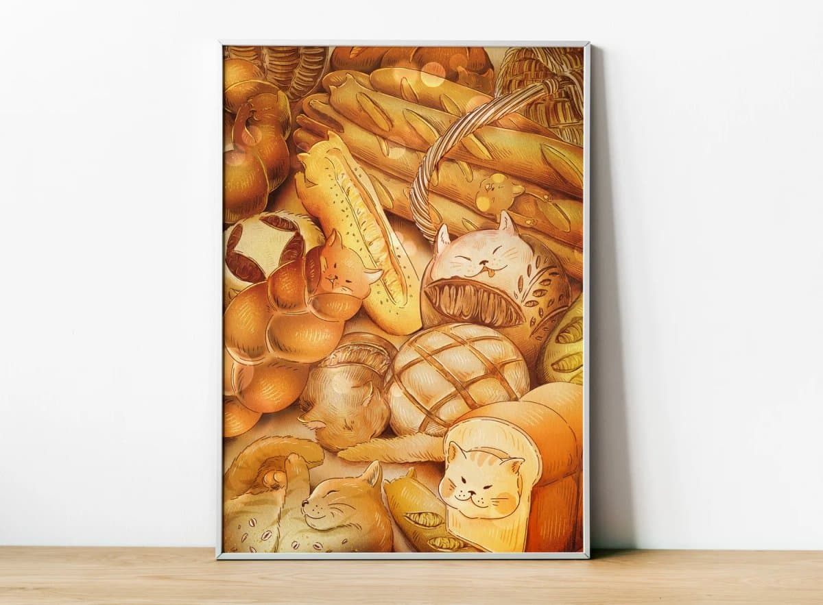 Sunnyside Bakery Print