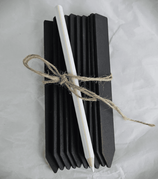 Reusable Blackboard Plant Labels